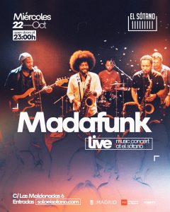 MADAFUNK: El Latido Soul, Jazz y Funk-Latín de Madrid