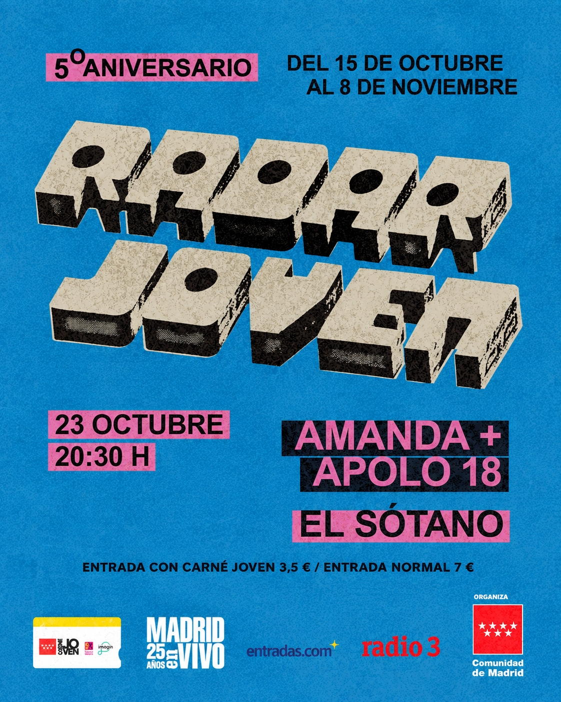 Radar Joven: Amanda + Apolo 18