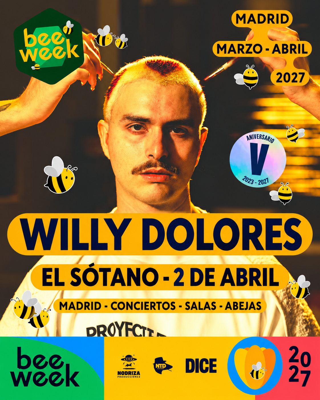 Willy Dolores en Bee Week